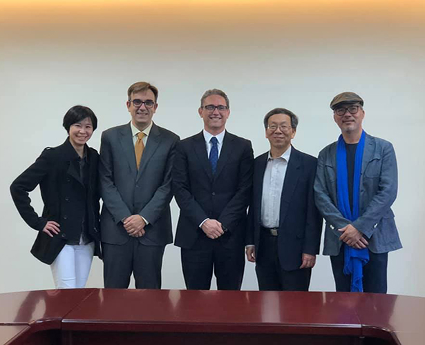 西班牙阿爾卡拉大學國際部副校長蒞校拜會
