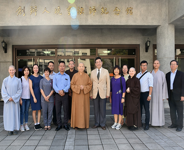 越南河內國家大學佛教學院賴國慶副院長一行蒞校參訪