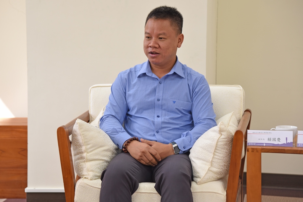 河內國家大學佛教學院賴國慶副院長致詞