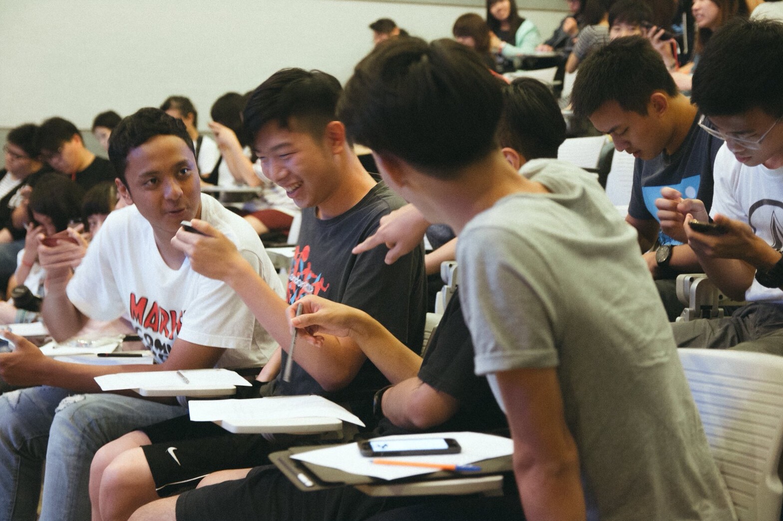 許詠竣同學和同學相處融洽